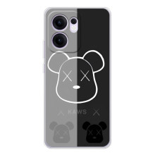 Чохли для OPPO Reno14 F - Bearbrick Louis Vuitton (PREMIUMPrint) (БеарБрік очі)