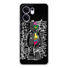 Чохли для OPPO Reno14 F - Bearbrick Louis Vuitton (PREMIUMPrint) (Стиль Bearbrick)