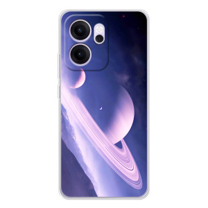 Чехлы КОСМОС для OPPO Reno14 F – Планета в космосе