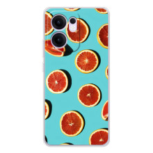 Чохли з фруктами для OPPO Reno14 F (VPrint) – Грейпфрут