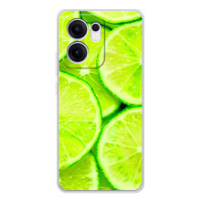 Чохли з фруктами для OPPO Reno14 F (VPrint) – Лайм