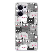 Чохли з Котиками для OPPO Reno14 F (VPrint)