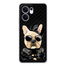 Чохли з крутими принтами для OPPO Reno14 F - (PREMIUMPrint) – Стильна собака