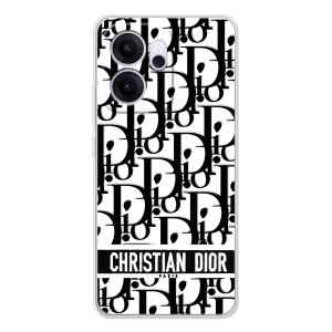 Чехол (Dior, Prada, YSL, Chanel) для OPPO Reno14 F (Christian Dior)