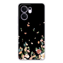 Чохол для Рено14 Ф - з принтом (Дизайнерські) (AlphaPrint) – Маленькі квіти