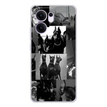 Чохол ДОБЕРМАН  для OPPO Reno14 F (Колаж Доберман)