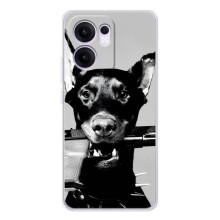 Чохол ДОБЕРМАН  для OPPO Reno14 F (Небезпечний доберман)