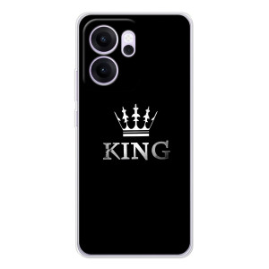 Чехол (Корона на чёрном фоне) для Рено14 Ф – KING