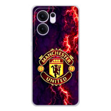 Чохол Манчестер Юнайтед для Рено14 Ф (AlphaPrint) – вогняний Манчестер