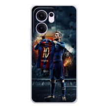 Чехол Месси футболист для OPPO Reno14 F (Месси с футболкой)