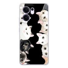 Чохол на Рено14 Ф з Котиками (VPrint) – Погляд котиків