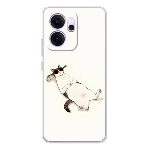 Чохол на тематику: Коти для OPPO Reno14 F – Відпочинок