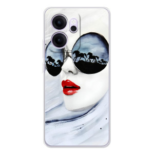 Чохол з картинкою Модні Дівчата OPPO Reno14 F (Любителька коней)