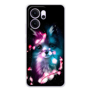 Чохол з Лисичкою для OPPO Reno14 F – Чорна лисиця
