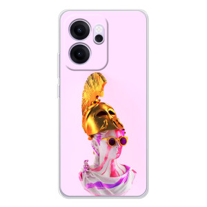 Чохол з Прикольним Принтом на OPPO Reno14 F (АРТ Статуя)