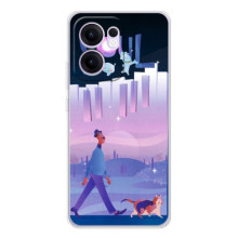 Чехол с принтом Душа на OPPO Reno14 F (Постер Душа)