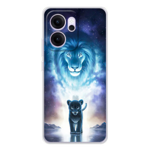 Чохол з картинкою ЛЕВ для OPPO Reno14 F (VPrint)
