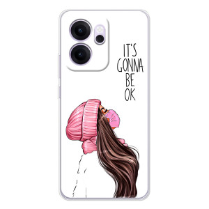 Чохол Стильні дівчата на OPPO Reno14 F – Дівчина в масці