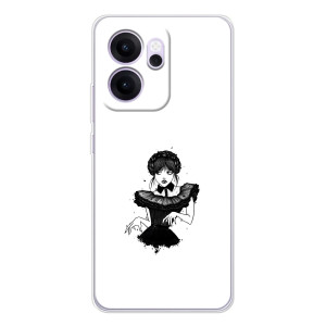 Чехлы Венсдей на OPPO Reno14 F Уэнсдей (AlphaPrint)