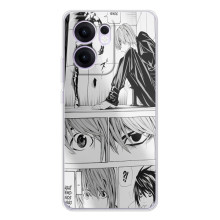 Чехол с символикой Аниме для OPPO Reno14 F (Коллаж Ягами)