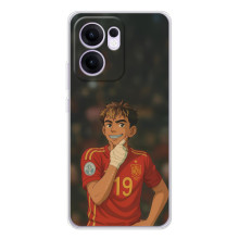 Чохол з футболістом Ламін Ямаль OPPO Reno14 F (Ямаль аніме)