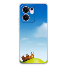 Чехол с мультфильмом Шрек на OPPO Reno14 F – Голова Шрека