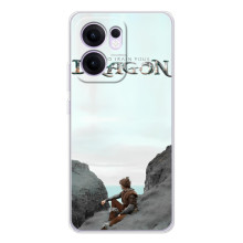 Чехол как приручить дракона на OPPO Reno14 F – Дракон лого