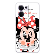 Міккі Маус чохол для OPPO Reno14 F (AlphaPrint - Мультяшні) – Маус Мінні