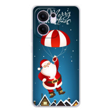 Чохол з зимовим принтом для Рено14 Ф (Дід Мороз)