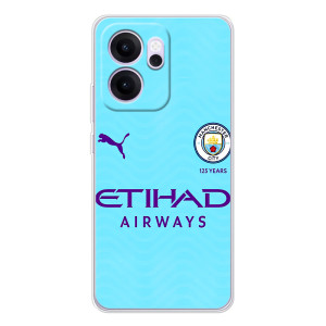 Силіконові Чохли з принтом Футбол на OPPO Reno14 F – Man City