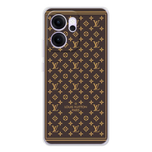 Силиконовый чехол для OPPO Reno14 F (ФОН Louis Vuitton Paris)