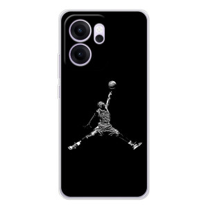 Силиконовый Чехол Nike Air Jordan на Рено14 Ф – Джордан