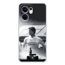 Чехол с прнтом Формула 1 на OPPO Reno14 F – Фон Формула-1