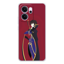 Чехлы Персонажи Аниме Наруто для OPPO Reno 14 FS (AlphaPrint) (Лелуш Ламперуж)