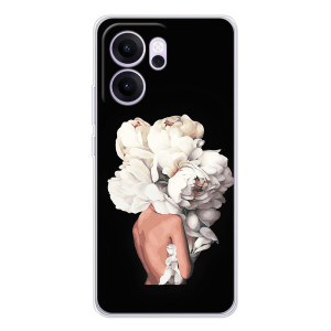 Чехлы (ART) Цветы на OPPO Reno 14 FS (VPrint)