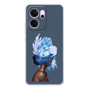 Чехлы (ART) Цветы на OPPO Reno 14 FS (VPrint)