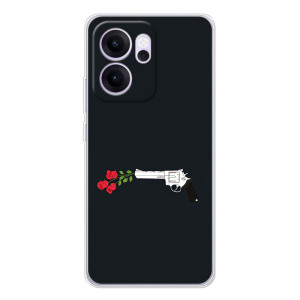 Чехлы (ART) Цветы на OPPO Reno 14 FS (VPrint)