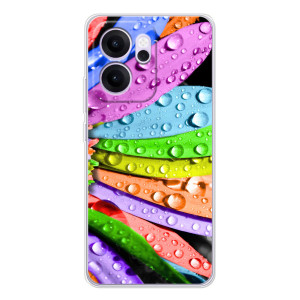 Чехлы (ART) Цветы на OPPO Reno 14 FS (VPrint)