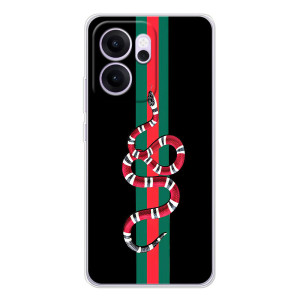 Чехлы Бренд GUCCI для OPPO Reno 14 FS – Змей Гуччи