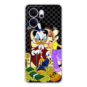 Чехлы для OPPO Reno14 FS - Скрудж МакДак Louis Vuitton (PREMIUMPrint)