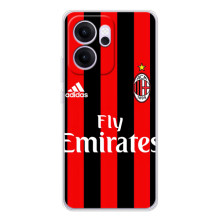 Чохли для OPPO Reno 14 FS (VPrint) - Футбольні клуби (Milan)