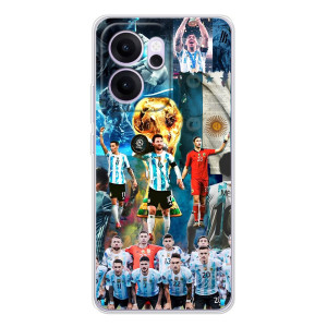 Чехлы Месси для OPPO Reno 14 FS (AlphaPrint)
