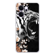 Чехлы с картинками животных OPPO Reno 14 FS (Стильный ТИГР)