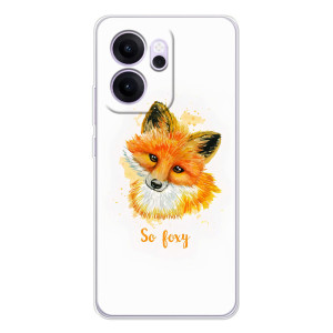 Чехлы с картинкой Лисички для OPPO Reno 14 FS (VPrint)