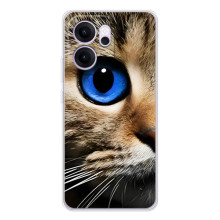 Чехлы с Котиками для OPPO Reno 14 FS (VPrint) (Глаз кота)