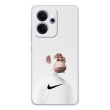 Чехлы с Обезьянами NFT для OPPO Reno 14 FS (AlphaPrint) (обезьяна NFT Nike)