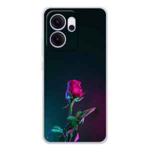 Чехлы с принтом Розочки для OPPO Reno 14 FS – Ночная роза