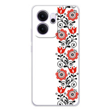 Чехол для Патриота Украины OPPO Reno 14 FS - (AlphaPrint) (Яркая вишиванка)