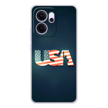 Чехол Флаг USA для OPPO Reno 14 FS – USA