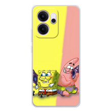 Чехол с картинкой Патрик на OPPO Reno 14 FS (Звонок)